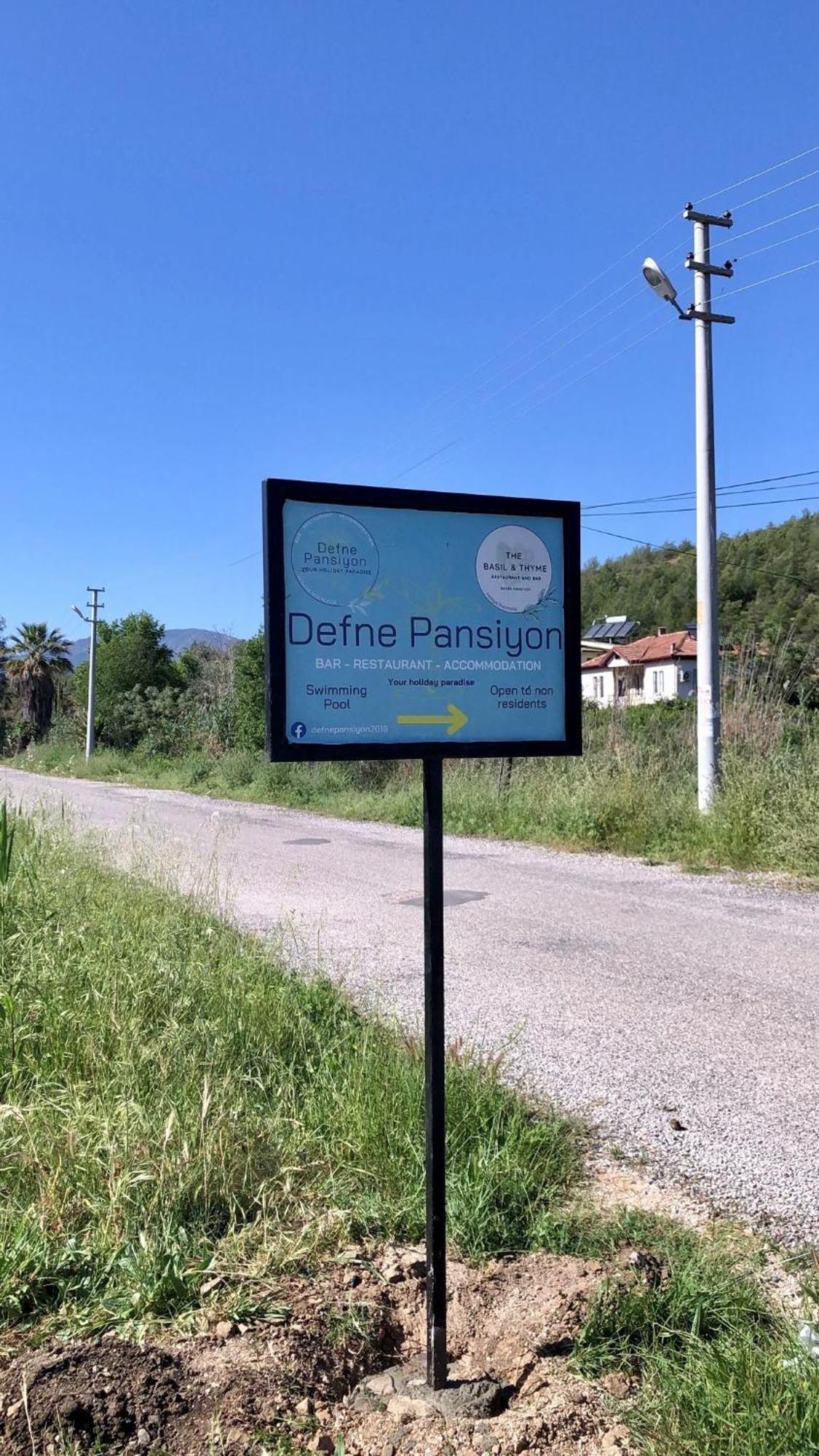 Defne Pansiyon - Koca Calis Vila Fethiye Exterior foto