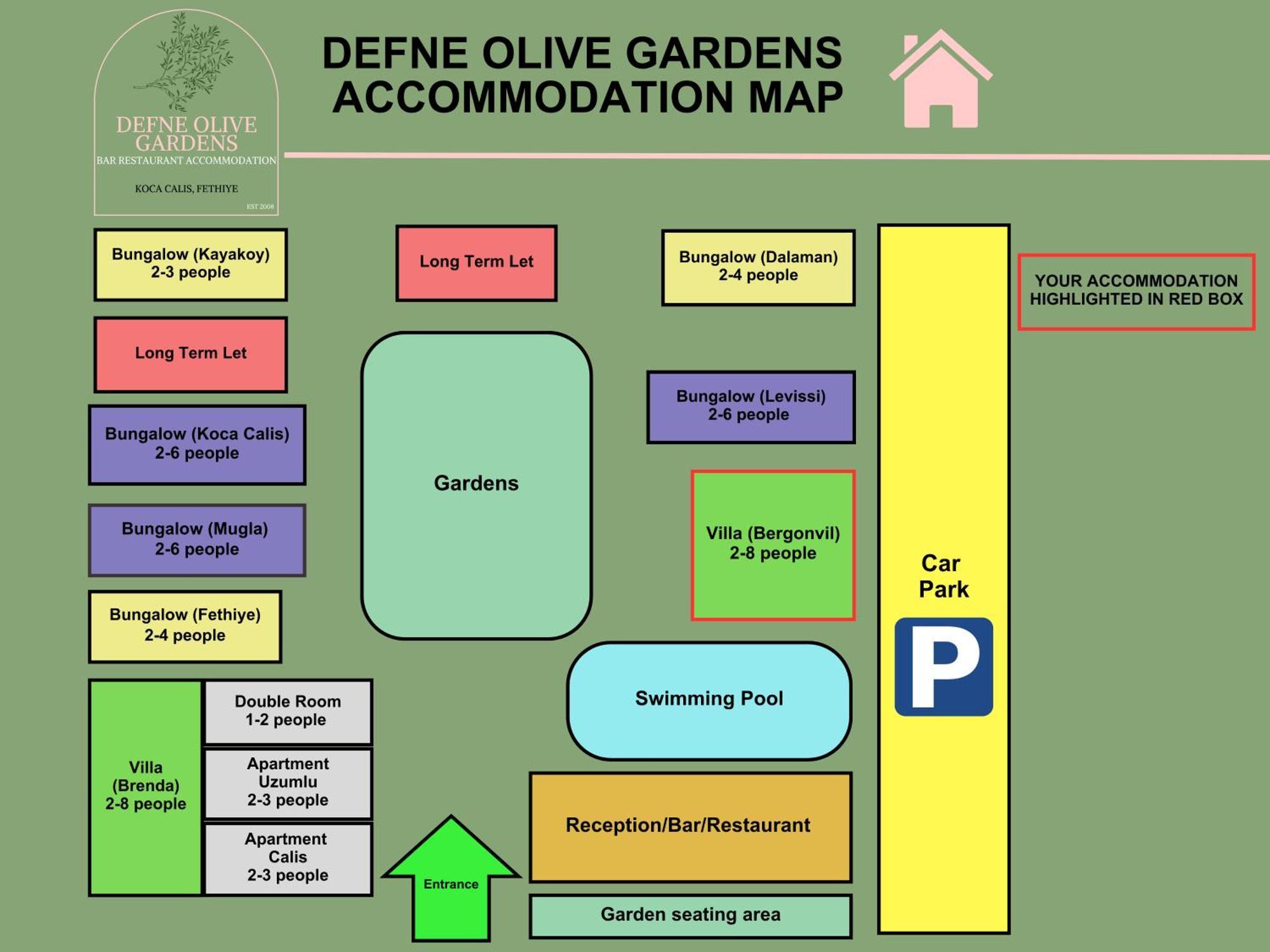 Defne Olive Gardens, Koca Calis, Fethiye - Previously Defne Pansiyon Quarto foto